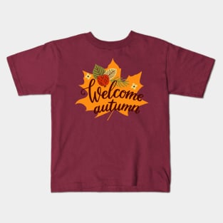 Welcome Autumn Kids T-Shirt